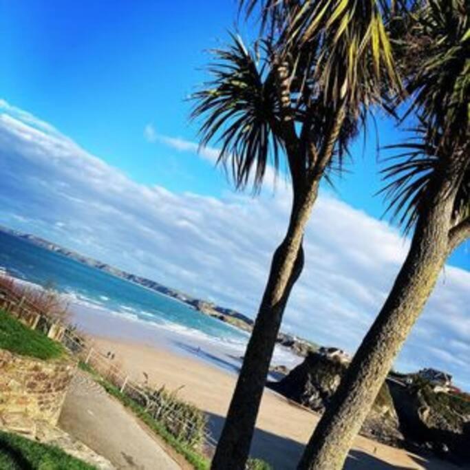 Sunny Family 4-Sleeper Near Newquays Top Beaches Newquay  Bagian luar foto